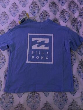 Billabong Short Sleeve Logo Tee - Lavender Blue